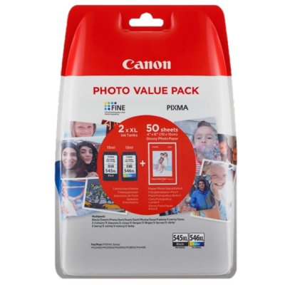 CANON Cartucho Multipack PG 545XLCL 546XL Papel